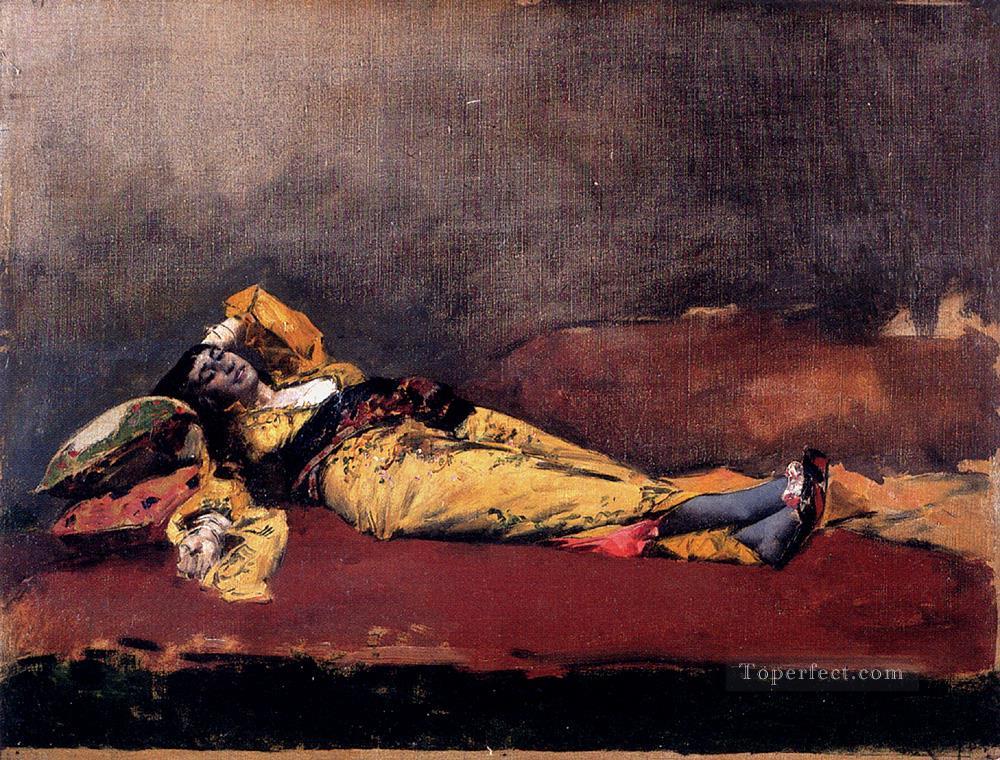 アルメア・カラー アランシオ・アラビアン アルベルト・パシーニ油絵